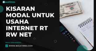 Kisaran Modal untuk Usaha RT RW Net