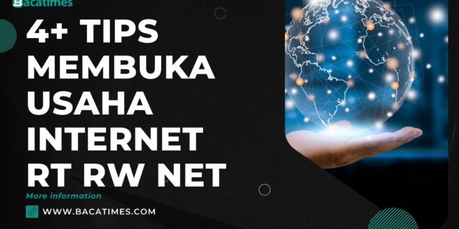 4+ Tips Membuka Usaha Internet RT RW Net
