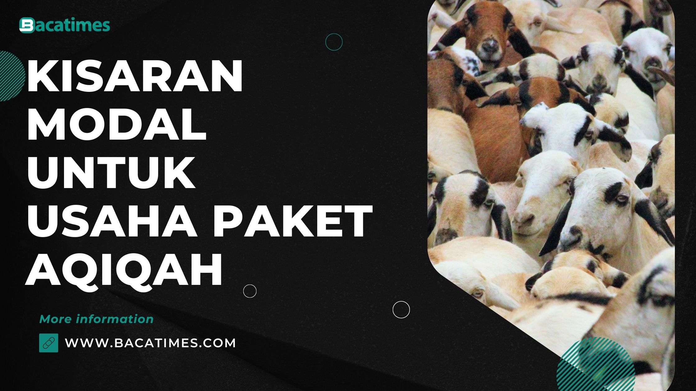 Kisaran Modal untuk Usaha Paket Aqiqah