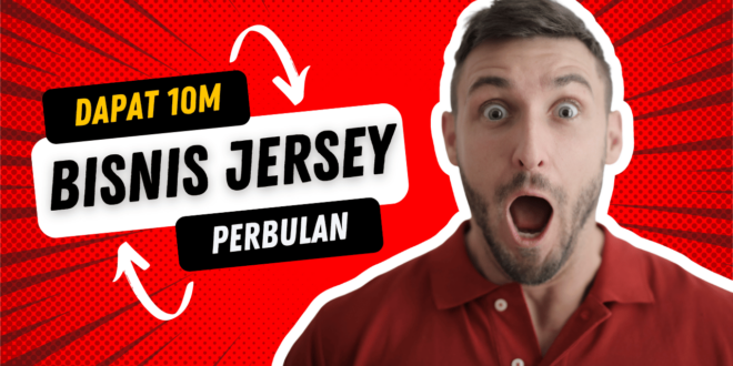 Bisnis Jersey, Pria ini kantongi 10M perbulan dan resign dari PNS