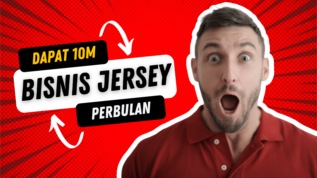 Bisnis Jersey, Pria ini kantongi 10M perbulan dan resign dari PNS