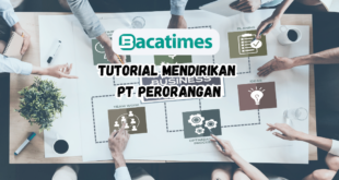 Tutorial Mendirikan PT perorangan www.bacatimes.com