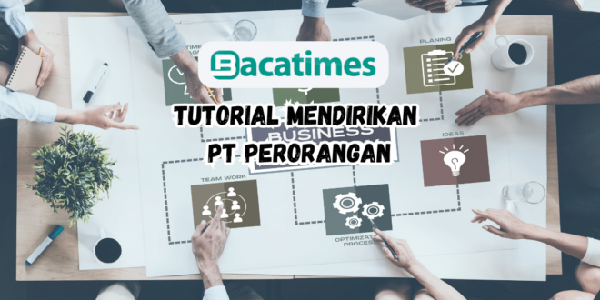 Tutorial Mendirikan PT perorangan www.bacatimes.com